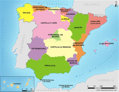 espana comunidades autonomas